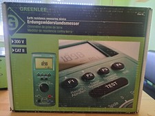 Klauke GREENLEE Erdungswiderstandsmesser, ETest RE, neuwertig, nie benutzt