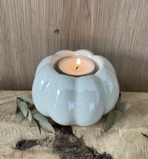 Deko Teelichthalter Kürbis