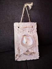 Wandvase, Deko Vase, Windlicht, Kerzenhalter, Einzelstück, DIY, BETON 