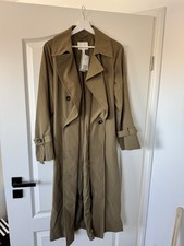 H&m Trenchcoat Gr Xs Braun