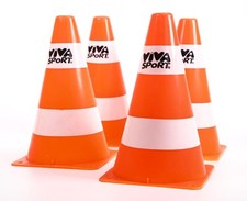 VIVA Sport Hütchen ( 4er Set.  ) Pylonen Traings - Hütchen Kegel Kinder Fahrrad 