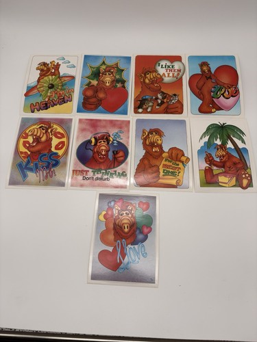 Alf postkarten set - postkarten, 1988