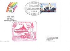 Schiffspost Zerstörer Hamburg