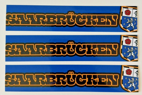 Saarbrücken aufkleber sticker - saarbrücken,