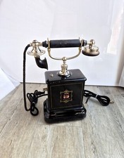 schönes robustes altes Ericsson Tisch-Telefon Dienstapparat mit Kurbel Nostalgie