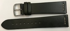 21 mm RADO Nappa Leder Uhren Armband Grün mit Naht Stahl neutrale Dornschliesse