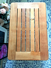 Teakholz Lounge Beistell Tisch Bank massiv Nut&Feder+Teakholz!Dübel NP 1290,00€