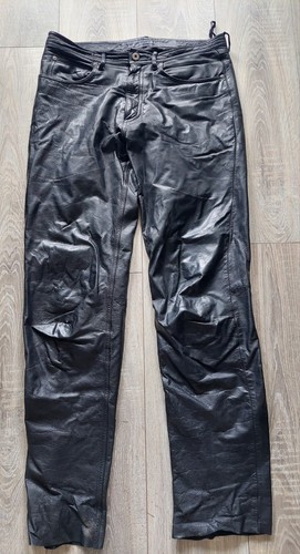 Schwarze herren lederhose - herren,