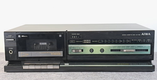 Aiwa f260 tapedeck schwarz - ad-f260,