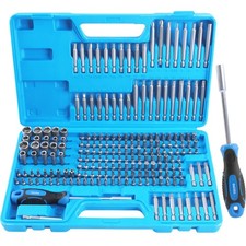 TECPO BITSET BITSATZ 208-tlg BIT SATZ SPEZIALBITS BITBOX BITSORTIMENT + KOFFER