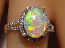 Australischer opal diamant - &,