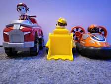 ? Paw Patrol Fahrzeuge mit Figuren – Marshall, Rubble & Zuma – Set ???