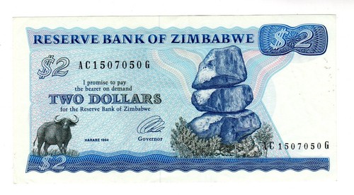 Zimbabwe dollar schein - dollar,