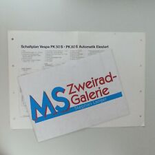 Piaggio Vespa PK 50 S 80 S Automatik Elestart wiring diagram Schaltplan Art.67