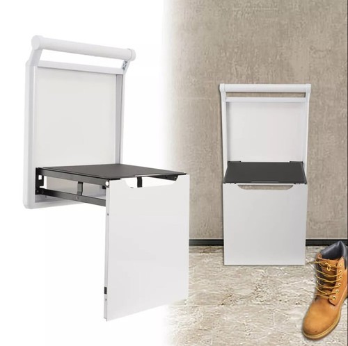 Klappbarer wandhocker mit - klappbarer,