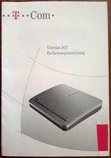 Bedienungsanleitung T-Com Teledat 302