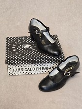 Flamenco-Schuhe für Mädchen, Marke: Flamenca's, Größe 28, schwarz, Tanzschuhe