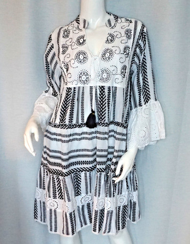 Hippie tunika kleid ibiza - tunika,