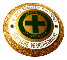 Auto Plakette - 40 Jahre