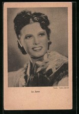 Schauspielerin La Jana mit