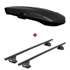 Dachbox Thule Vector Alpine + Dachträger für Mercedes Sprinter Kasten/Kombi/Bus