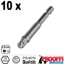 10x Akkuschrauber Stecknuss