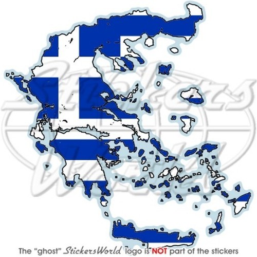 Griechenland landkarte flagge - griechenland, landkarte-flagge