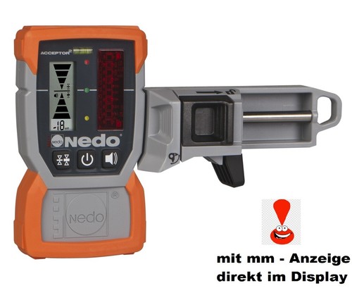 Nedo laser empfänger acceptor - laser,