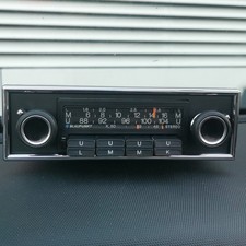 BLAUPUNKT Köln STEREO CLASSIC Oldtimer Autoradio mit Audioadapter AUX - geprüft!