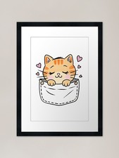 Süße katze tasche shirt - in,