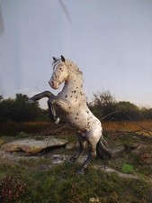 Modellpferd, Mustang, Schleich, custom, repaint, modelhorse, wie breyer