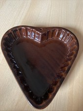 Kuchenform Keramik braun. 23x23 cm. 5 cm hoch.