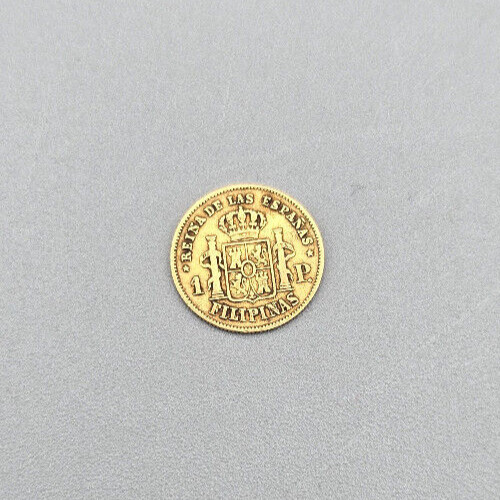 Peso gold philippinen 1862 - 1,