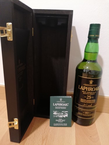Laphroaig jahre 1 - 25,