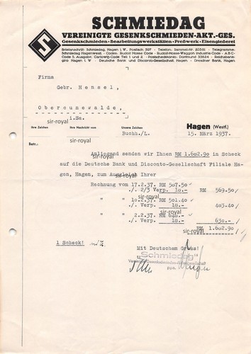 Schmiedag gesenkschmieden - gesenkschmieden,