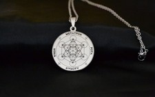 Siegel Und Würfel Von Metatron Talisman (Anhänger Heiligen)