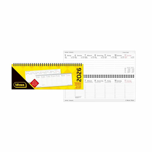Idena tischquerkalender 2026 - 2026, 1