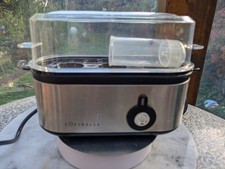 Cocinella Eierkocher für 3 Eier Edelstahl Mini / Betriebskontrollleuchte 210W