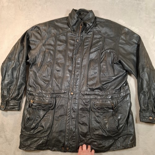 Icon lederjacke herren xxxl - icon,