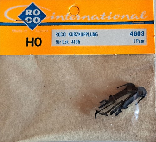 Roco 4603 kurzkupplung - h0,