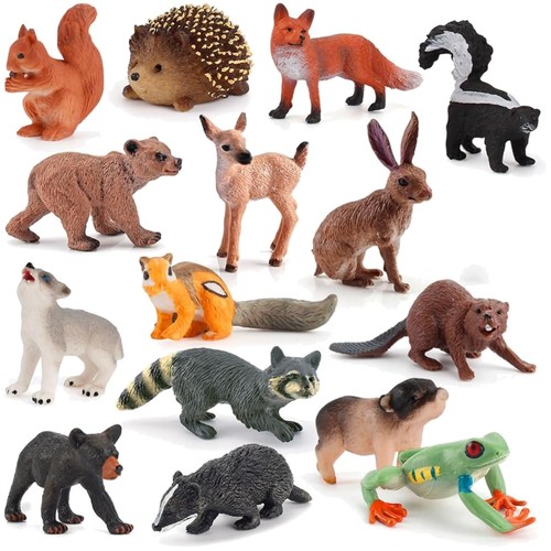 Waldtiere figuren set tier - waldtiere,