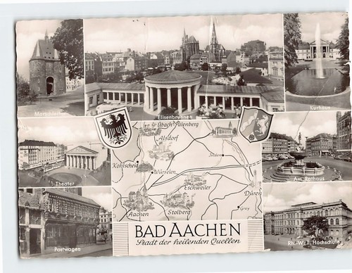 Postcard scenes views bad - scenes,