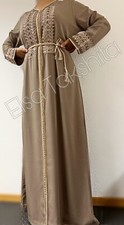 Takschita Caftan Dfin Djallaba Abaya Abendkleid Eid Festkleid Gr S/M