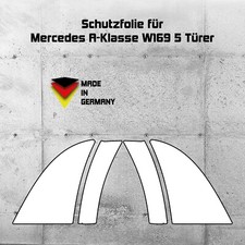 Lackschutzfolie für Mercedes A-Klasse W169 5 Türer Steinschlagschutz Schutzfolie
