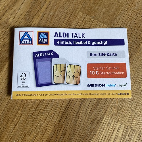 Simkarte aldi talk starter - simkarte,