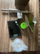 Küchenutensilien Set gebraucht WMF Waage, Kuchenheber etc.