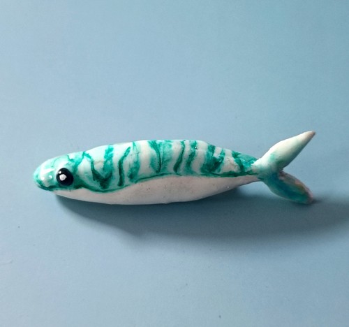 Kunstvolle fisch brosche - kunstvolle,