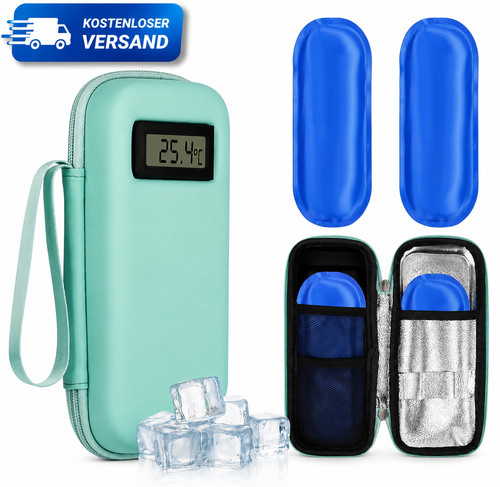 Insulin kühltasche mit - kühltasche, tsa
