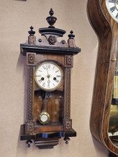 Miniatur H.A.C Musical Wien Regulator Wanduhr 