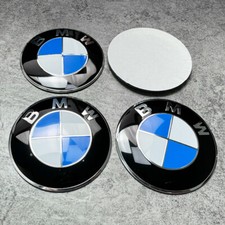 Für BMW Emblem Aufkleber Felgen Radkappen sticker Nabenkappen 4x 56/60/65/70MM